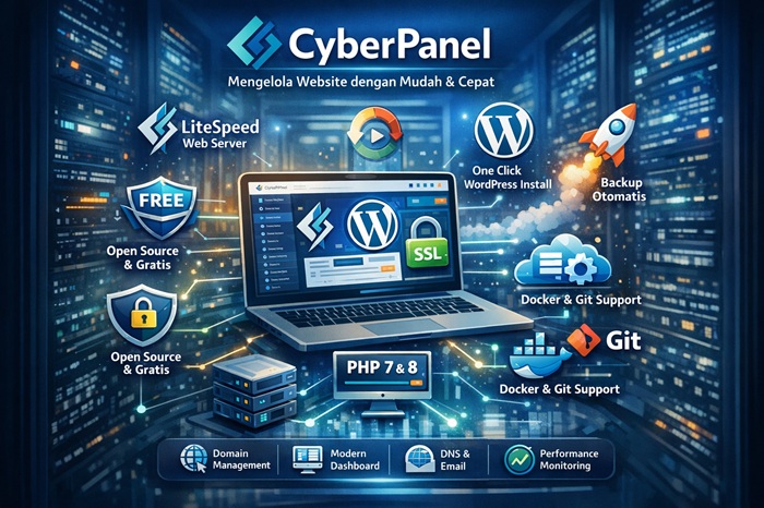 Kelebihan Menggunakan CyberPanel untuk Mengelola Website