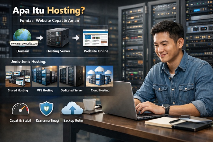 Apa Itu Hosting? Pondasi Penting untuk Website yang Cepat, Aman, dan Profesional